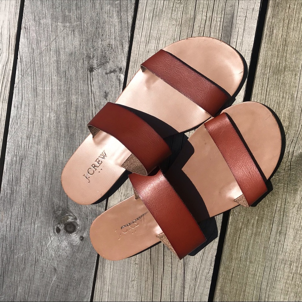 J crew boardwalk sandals